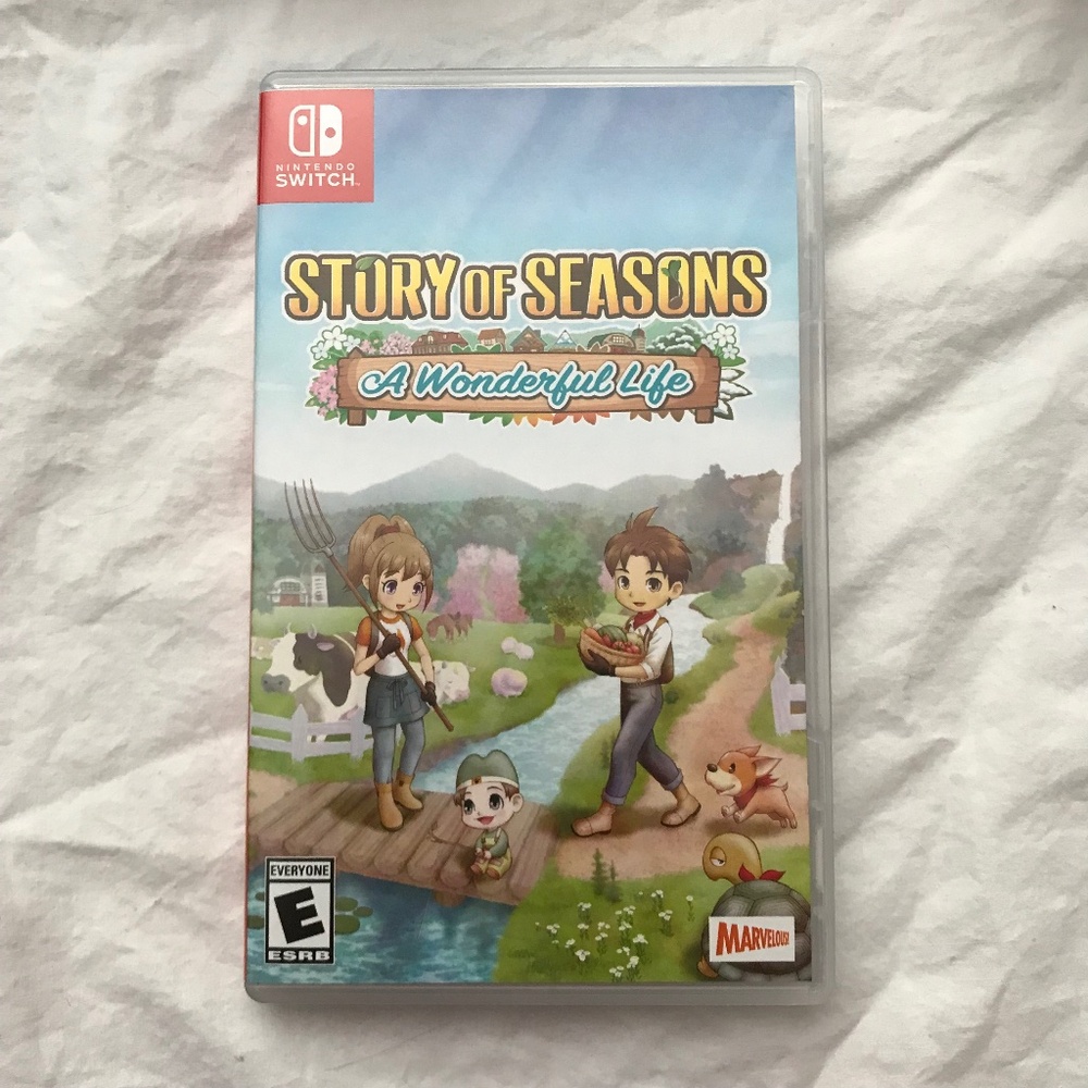 Story of Seasons: A Wonderful Life Nintendo Switch Game Marvelous